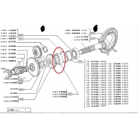 Rulment grup conic Fiat  5122908