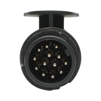 Fisa remorca 13 pini 12V cu capac, cablu electric 2 iesiri Breckner Germany