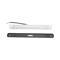 Lampa pozitie cabina camion LED 24V galbena 6 LED-uri 240x26x25mm Breckner Germany