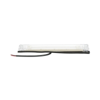 Lampa pozitie cabina camion LED 24V rosie 6 LED-uri 240x26x25mm Breckner Germany