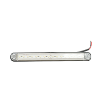 Lampa gabarit laterala LED slim 12-24V alba 16 LED-uri 235x26.5x21mm Breckner Germany
