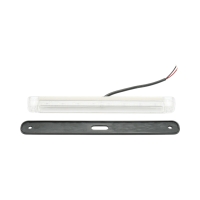 Lampa gabarit laterala LED slim 12-24V alba 16 LED-uri 235x26.5x21mm Breckner Germany
