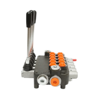 Distribuitor hidraulic 5 manete, debit 80L/min, presiune 200 bar Breckner Germany