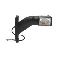 Lampa gabarit laterala LED 3 functii 12V-24V rosu-alb-galben 140mm Breckner Germany