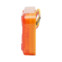 Lampa gabarit laterala LED 12V-24V galbena 2 functii, model X NEON, 30 LED-uri 110x52x16mm Breckner Germany