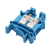 Clema de sir pe sina DIN 16mm² 85A 800V albastra UK16N Longroad