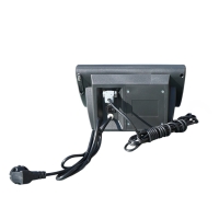 Cantar electronic de podea 5000kg, platforma striata 150x150cm, baterie 6V 4Ah, afisaj LED