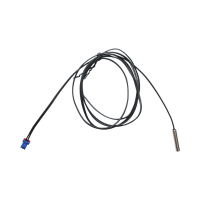 Senzor temperatura frigider auto NTC 10K B3950, sonda metalica etansata, mufa XH2.54-2P