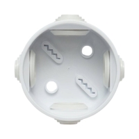 Doza derivatie rotunda aparenta 4 intrari 50x50mm IP55