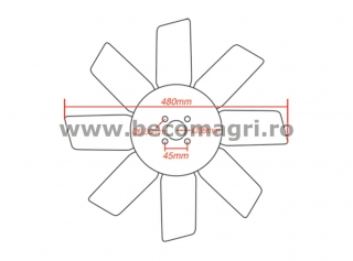 Palet ventilator John Deere