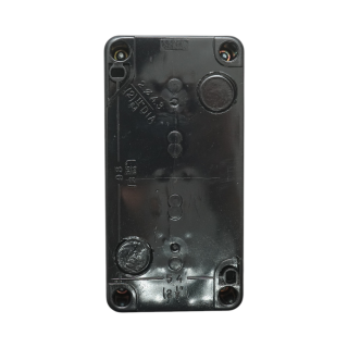 Carcasa selector 2 pozitii 1NO si butoane comanda cu revenire 1NO+1NO Breckner Germany