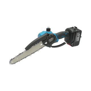 Mini fierastrau electric cu 2 acumulatori 24V, 4Ah Li-ion, lama 8 inch (200mm), turatie 4000rpm Breckner Germany