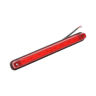 Lampa gabarit laterala LED slim 12-24V galbena 16 LED-uri 235x26.5x21mm Breckner Germany