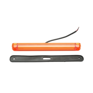 Lampa gabarit laterala LED NEON 12-24V galbena slim 235x26.5x21mm Breckner Germany