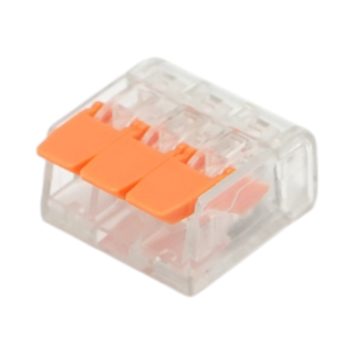 Conector rapid cablu electric 3P, 0.14-4mm, 32A, 450V Longroad