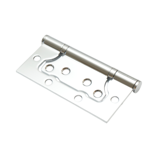 Set 2 balamale mobilier coplanare tip fluture 100x50mm, otel cromat, suruburi incluse