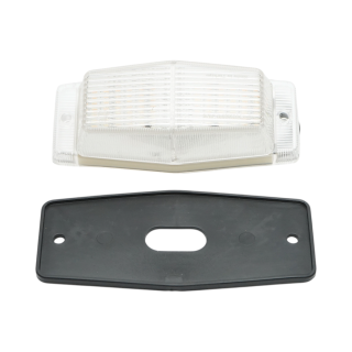 Lampa gabarit grila fata LED 24V alba 24 LED-uri 135x60x40mm Breckner Germany