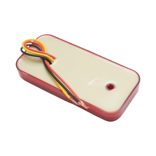 Lampa gabarit laterala LED 12V-24V rosie 2 functii, model X NEON, 30 LED-uri 110x52x16mm Breckner Germany
