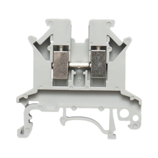 Clema de sir pe sina DIN 2.5mm² 24A 690V gri UK2.5B Longroad
