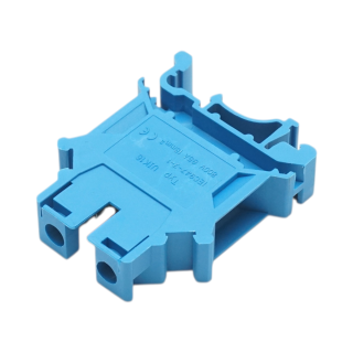 Clema de sir pe sina DIN 16mm² 85A 800V albastra UK16N Longroad