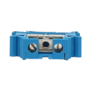 Clema de sir pe sina DIN 16mm² 85A 800V albastra UK16N Longroad