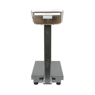 Cantar electronic de podea 150kg tip platforma 400x300mm cu brat pliabil, afisaj LCD Breckner Germany