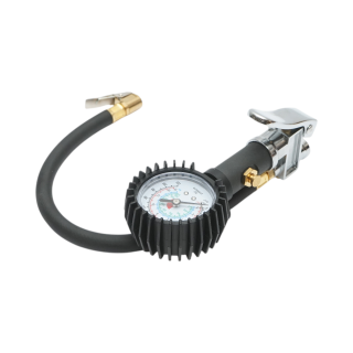 Pistol umflat roti cu furtun si manometru mecanic 0-15 bar Breckner Germany