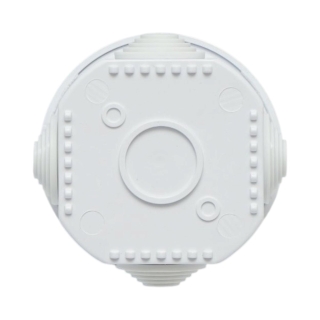 Doza derivatie rotunda aparenta 4 intrari 80x50mm IP55