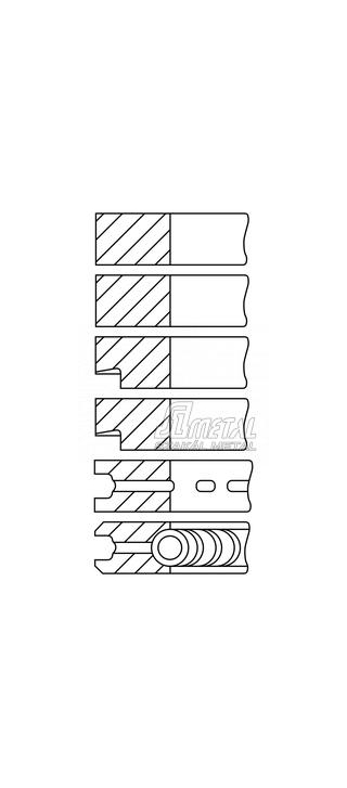 Segmenti Fiat 615, 715