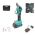 Foarfeca electrica de gradina cu 2 acumulatori 21V, 1.5Ah Li-Ion, brushless, diametru taiere 0-25mm, buton siguranta Breckner Germany