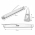 Lampa pozitie cabina camion LED 24V rosie 6 LED-uri 240x26x25mm Breckner Germany