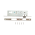 Broasca usa ingropata cu limba 48x174mm, placuta frontala 16x240mm, nichel satinat, suruburi incluse
