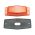 Lampa gabarit grila fata LED 24V galben NEON 135x60x40mm Breckner Germany