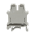 Clema de sir pe sina DIN 16mm² 85A 800V gri UK16N Longroad