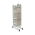 Scara multifunctionala aluminiu 3.7m, 4x3 trepte, pliabila cu balamale, sarcina maxima 150kg
