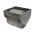 Rola rulare container basculabil 200x178mm, suport sudabil, otel brut