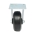 Roata fixa industriala 125x50mm fara frana, cauciuc plin negru, placa otel 115x100mm 130kg