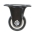 Roata fixa 42x21mm fara frana, PVC negru, placa otel 60x43mm 30kg