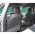 Set huse scaune auto universale crem-negru, material textil 8 piese